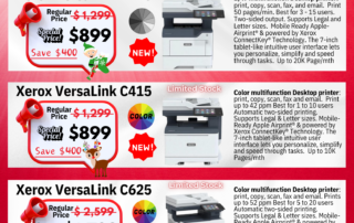 Xerox MFP Desktop Copier Sale in Tampa Bay Copy & Data. Year End Sale