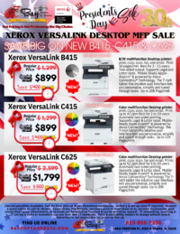 Copier Xerox Desktop MFP Printer Copier Fax Scan ConnectKey