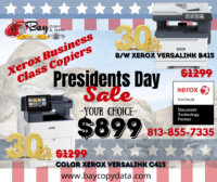 Presidents Day MFP Copier Sale. Versalink C415 B415 Desktop Copier on Sale in Tampa Clearwater St Pete