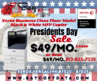 Presidents Day MFP Copier Sale. Versalink B7030 B7035 Floor Model MFP Copier on Sale in Tampa Clearwater St Pete