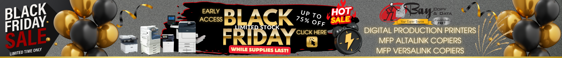 Black Friday Copier Specials Tampa Bay Copy and Data. MFP Copiers - new and used