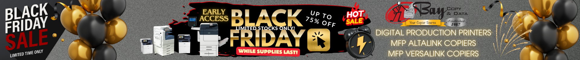 Black Friday Copier Specials Tampa Bay Copy and Data. MFP Copiers - new and used